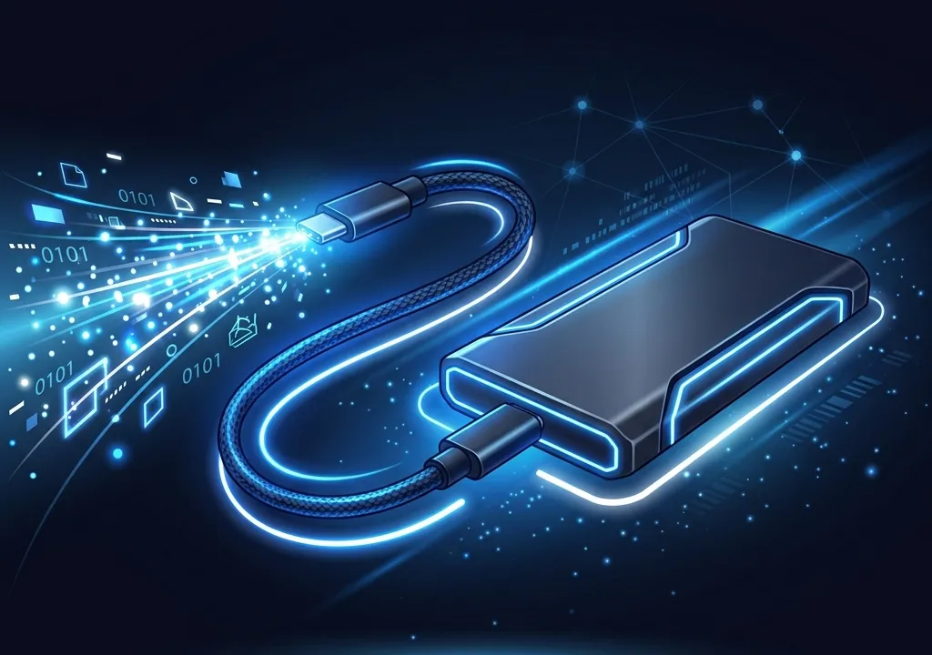 External SSD layout